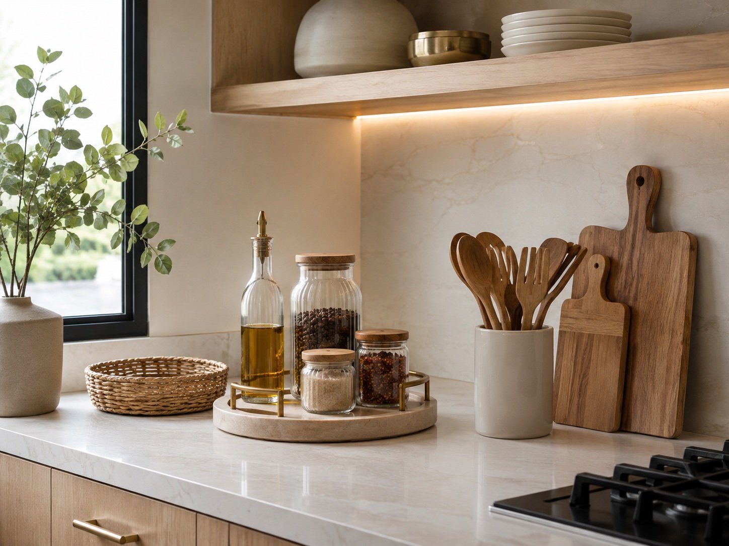 7 accesorios esenciales para una cocina elegante y funcional